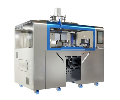 qualidade  Die Roll Speed 1-7rpm Ф150x320mm Six Generation Soft Capsule Machine Siemens Schneider Control System fábrica