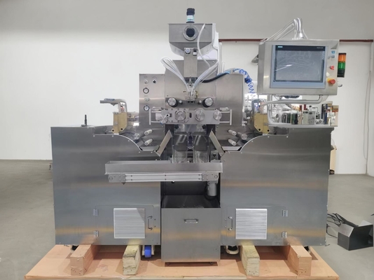 Máquina de encapsulamento de gelatina suave com alarme automático 5.5kw Consumo de energia e 16 mergulhos / lado