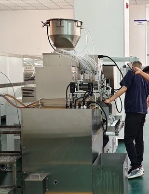 Tipo de rolagem Máquina de gelatina macia 1-3,5 rpm Velocidade de rolagem Bomba de diafragma Circulação externa