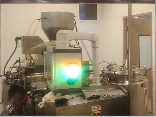 Equipamento de fabrico de cápsulas de gel macio de aço inoxidável com precisão de preenchimento ≤ ± 3%