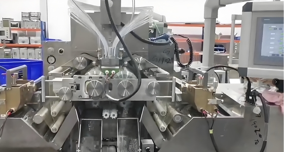 Máquina de rolamento de aço inoxidável de tipo cápsula macia com velocidade de rolamento de 1-3,5 rpm