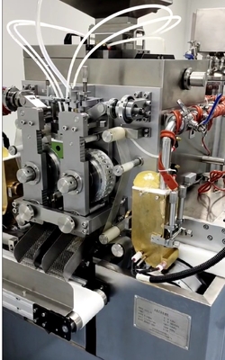 Equipamento de capsula macia de suporte de eixo de rolagem de matriz Controle PLC de aço inoxidável para produção